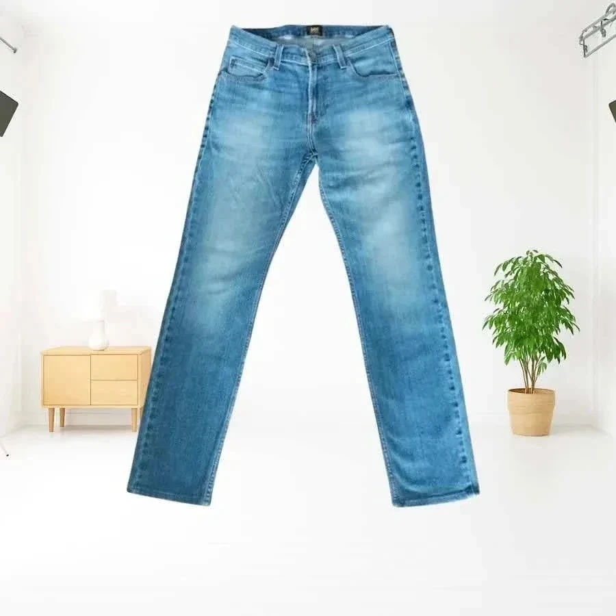 Lee premium model slim taper hoge taille medium, uitrekbaar – photo 10